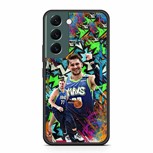 Luka Doncic The Slovenian Spark Samsung Galaxy S22 Case