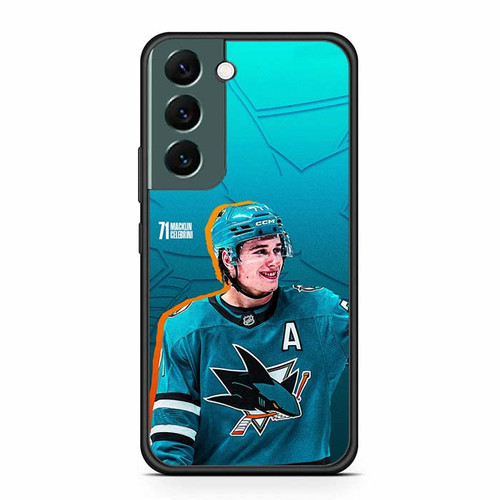 Macklin Celebrini San Jose Sharks Samsung Galaxy S22 Case