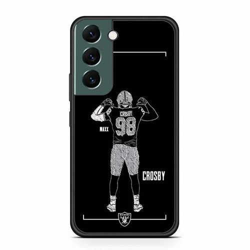 Maxx Crosby Las Vegas Raiders 03 Samsung Galaxy S22 Case