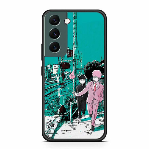 Mob Psycho 100 Retro Style Samsung Galaxy S22 Case