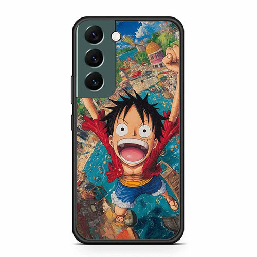 One Piece Luffy Grand Line Euphoria Samsung Galaxy S22 Case