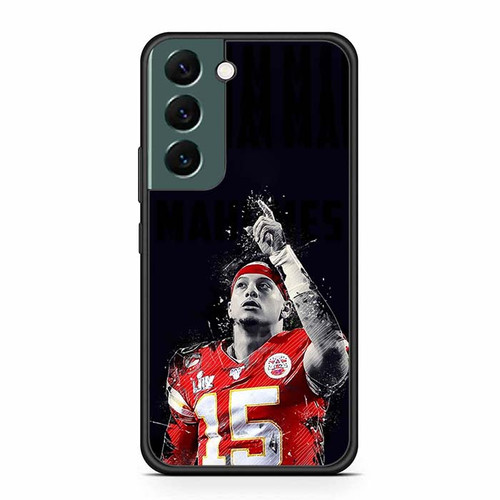 Patrick Mahomes Kansas City Chiefs 04 Samsung Galaxy S22 Case
