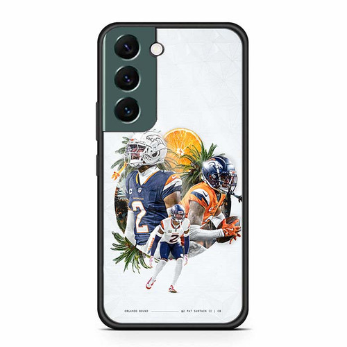 Patrick Surtain II Denver Broncos 01 Samsung Galaxy S22 Case
