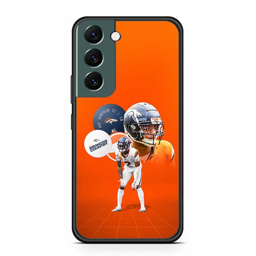 Patrick Surtain II Denver Broncos 02 Samsung Galaxy S22 Case