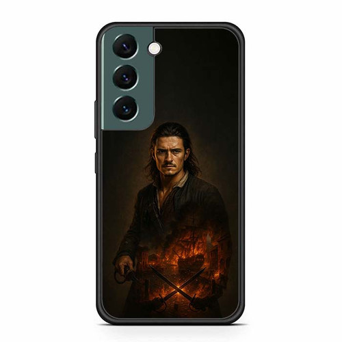 Pirates of the Caribbean Will Tunner Samsung Galaxy S22 Case