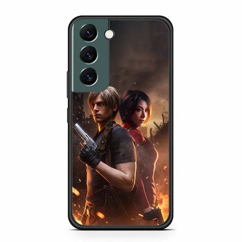 Residet Evil 4 Remake Ada and Leon Samsung Galaxy S22 Case