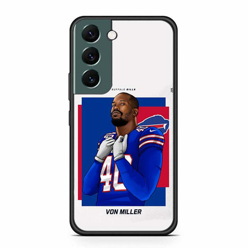 Von Miller Buffalo Bills 01 Samsung Galaxy S22 Case