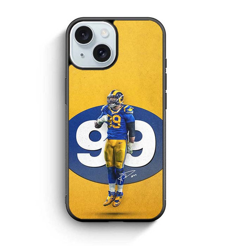 Aaron Donald Los Angeles Rams 02 iPhone 15 Case