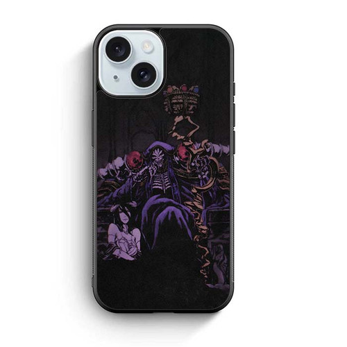 Anime Overlord Ainz Ooal Gown iPhone 15 Case