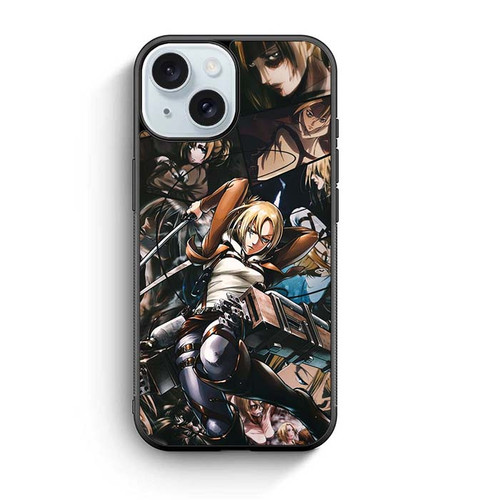 Annie Leonhart Attack on Titan iPhone 15 Case