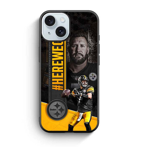 Ben Roethlisberger Pittsburgh Steelers iPhone 15 Case