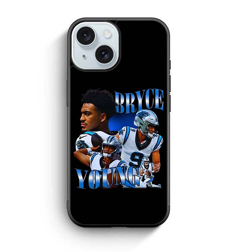 Bryce Young Carolina Panthers 01 iPhone 15 Case