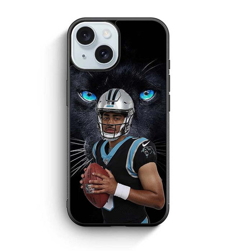 Bryce Young Carolina Panthers 02 iPhone 15 Case