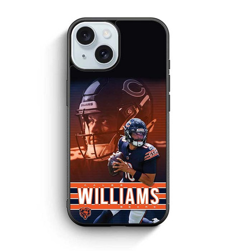 Caleb Williams Chicago Bears iPhone 15 Case