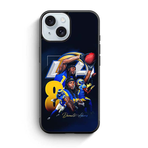 Davante Adams Los Angeles Rams 02 iPhone 15 Case