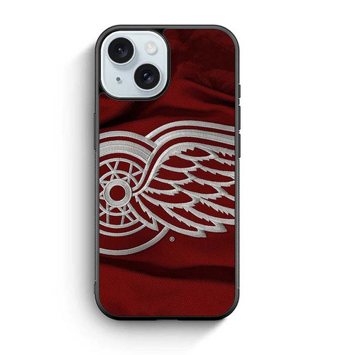 Detroit Red Wings Winged Wheel iPhone 15 Case