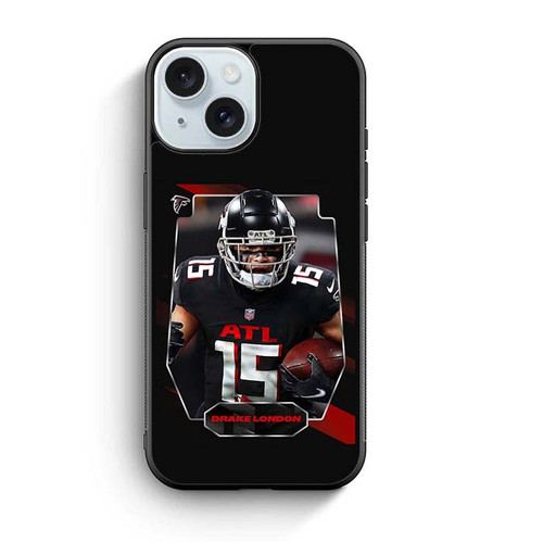 Drake London Atlanta Falcons 01 iPhone 15 Case