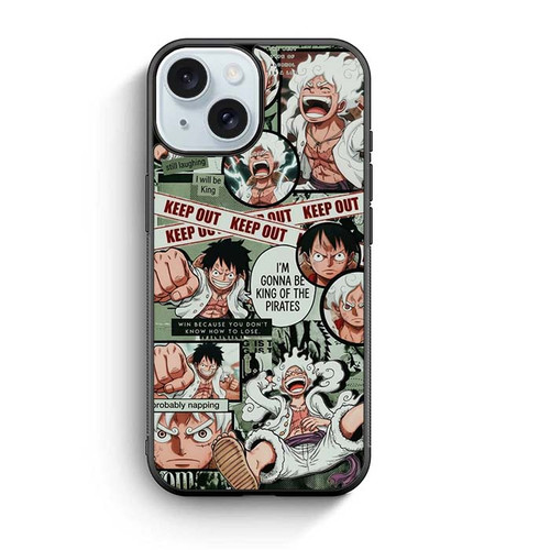 Gear 5 Luffy Aesthetic One Piece iPhone 15 Case