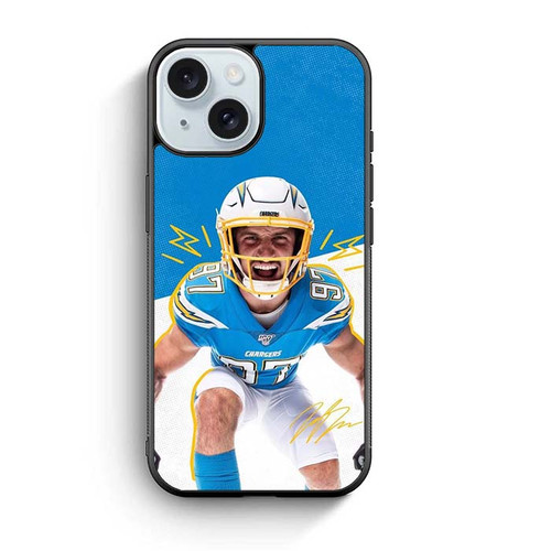 Joey Bosa Los Angeles Chargers 02 iPhone 15 Case