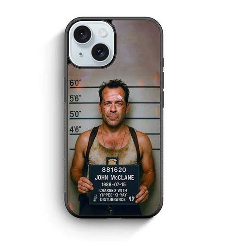 John McClane Die Hard iPhone 15 Case