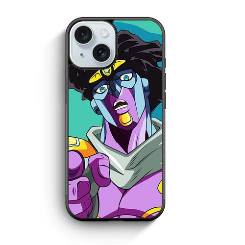 Jojo Stand Star Platinum iPhone 15 Case