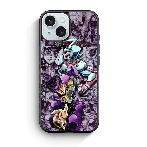 JoJos Bizarre Adventure Josuke Higashikata 02 iPhone 15 Case