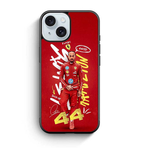 Lewis Hamilton F1 iPhone 15 Case