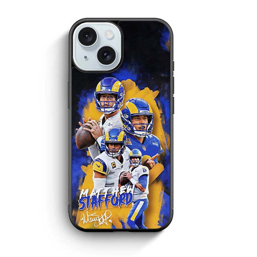 Matthew Stafford The Rams Commander iPhone 15 Case