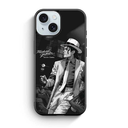 Michael Jackson Moonlight Shadow iPhone 15 Case