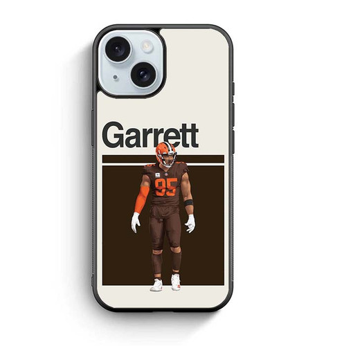 Myles Garrett Cleveland Browns 03 iPhone 15 Case