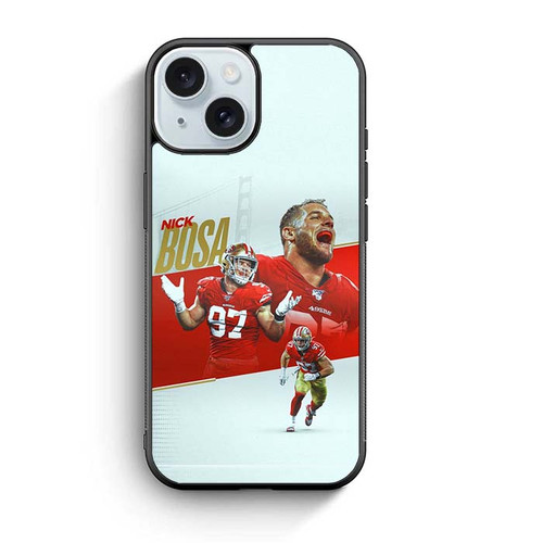 Nick Bosa San Francisco 49ers 03 iPhone 15 Case