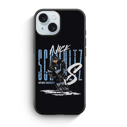 Nick Schmaltz Utah Mammoth iPhone 15 Case
