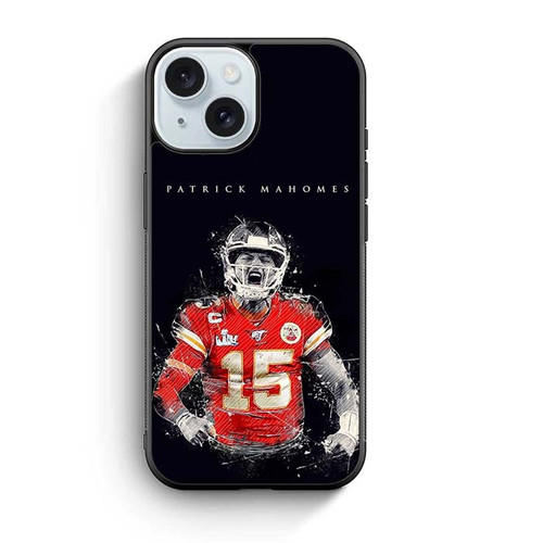 Patrick Mahomes Kansas City Chiefs 03 iPhone 15 Case