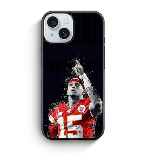 Patrick Mahomes Kansas City Chiefs 04 iPhone 15 Case