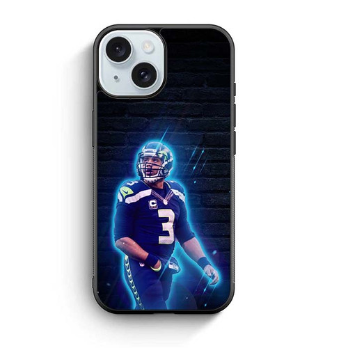 Russell Wilson Seattle Seahawks 02 iPhone 15 Case
