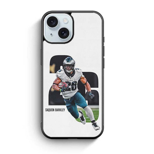 Saquon Barkley Philadelphia Eagles 01 iPhone 15 Case