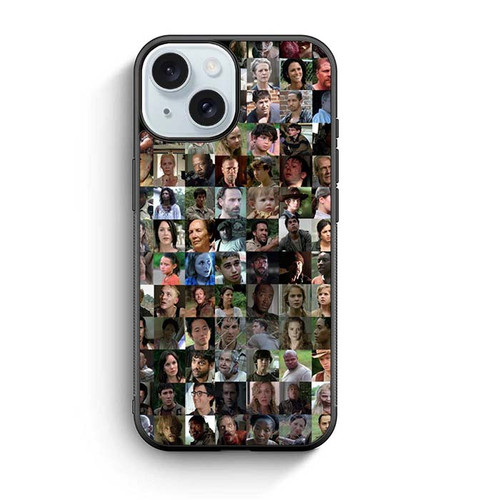 The Walking Dead Characters iPhone 15 Case