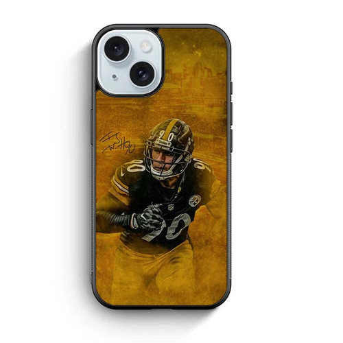 TJ Watt Pittsburgh Steelers 03 iPhone 15 Case