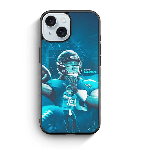 Trevor Lawrence Jacksonville Jaguars 04 iPhone 15 Case