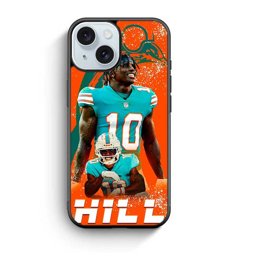Tyreek Hill Miami Dolphins 01 iPhone 15 Case