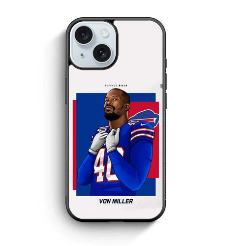 Von Miller Buffalo Bills 01 iPhone 15 Case
