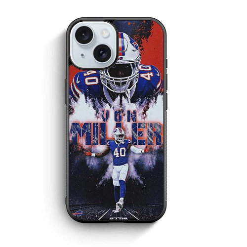 Von Miller Buffalo Bills 02 iPhone 15 Case