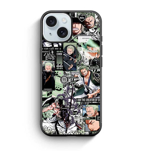 Zoro One Piece Series iPhone 15 Case