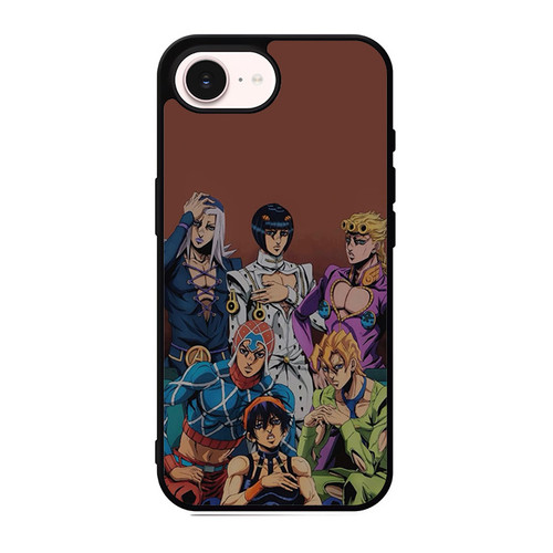 JoJos Bizarre Adventure Part 5 Golden Wind Team Bucciarati iPhone 17e Case