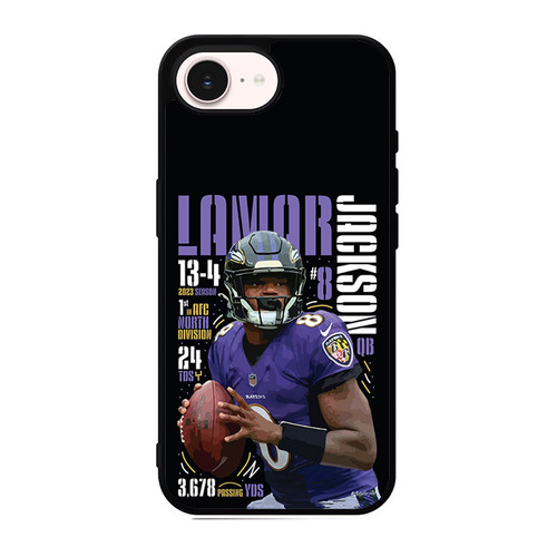 Lamar Jackson Baltimore Ravens 03 iPhone 17e Case