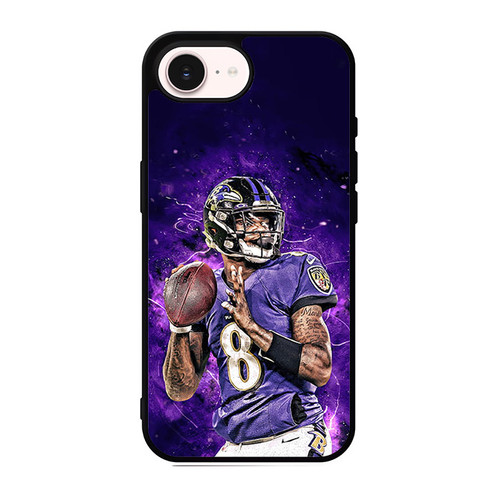 Lamar Jackson Baltimore Ravens 05 iPhone 17e Case