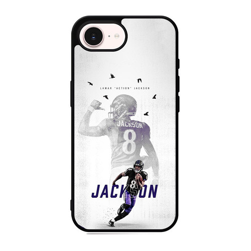 Lamar Jackson Baltimore Ravens 06 iPhone 17e Case