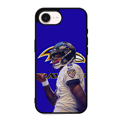 Lamar Jackson Baltimore Ravens 07 iPhone 17e Case