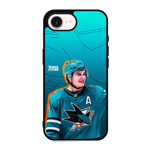 Macklin Celebrini San Jose Sharks iPhone 17e Case