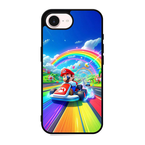 Mario Kart Raibow Trail iPhone 17e Case